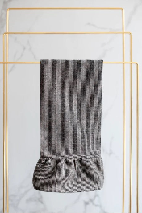 Linen Ruffle Towel
