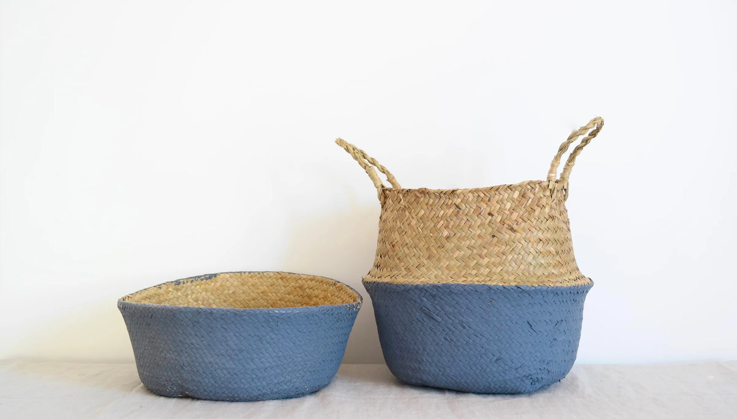 Belly Basket - Grey Dipped