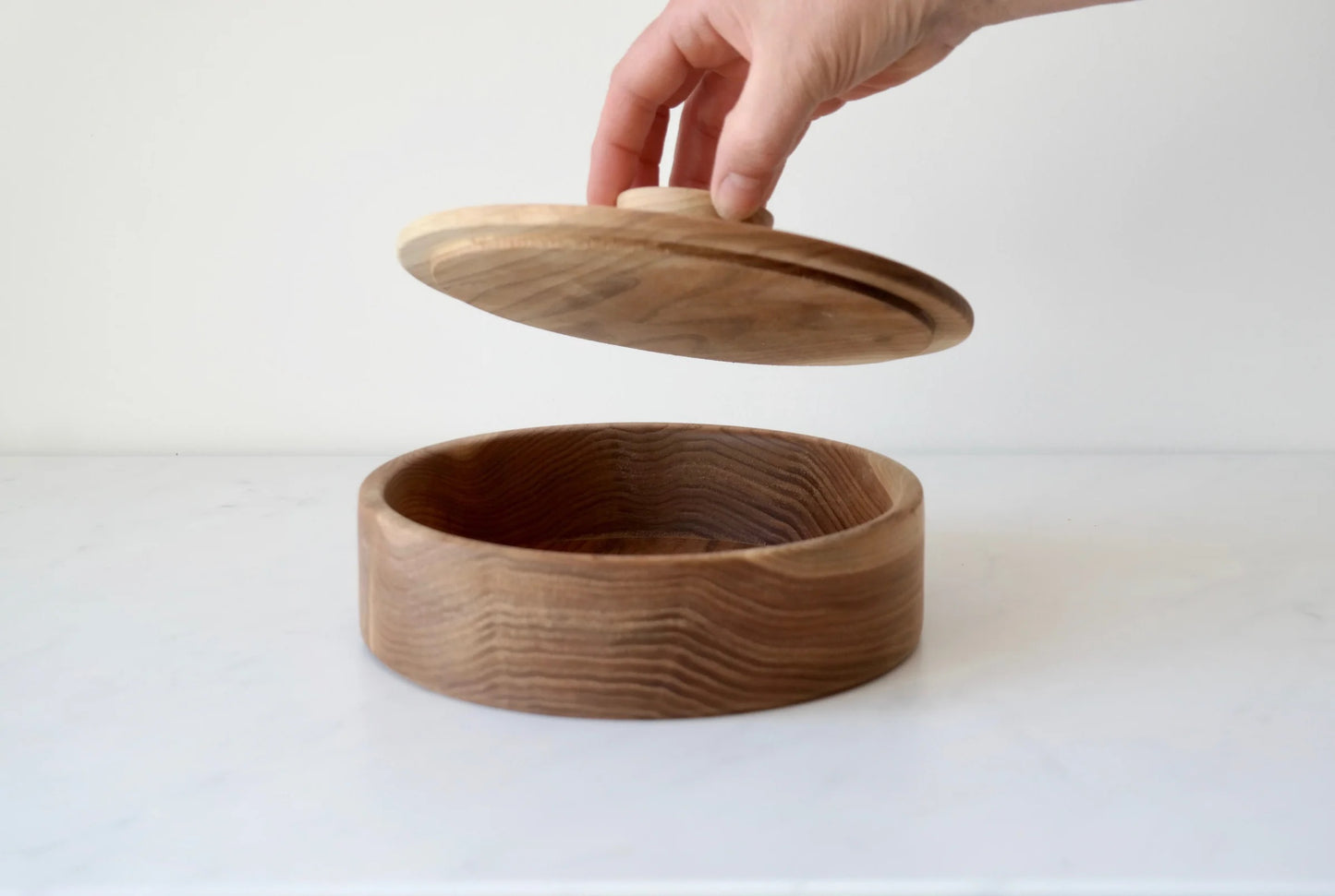 Carved Wooden Bowl