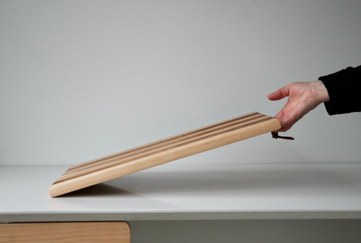 Maple & Walnut Stripe Cutting Board