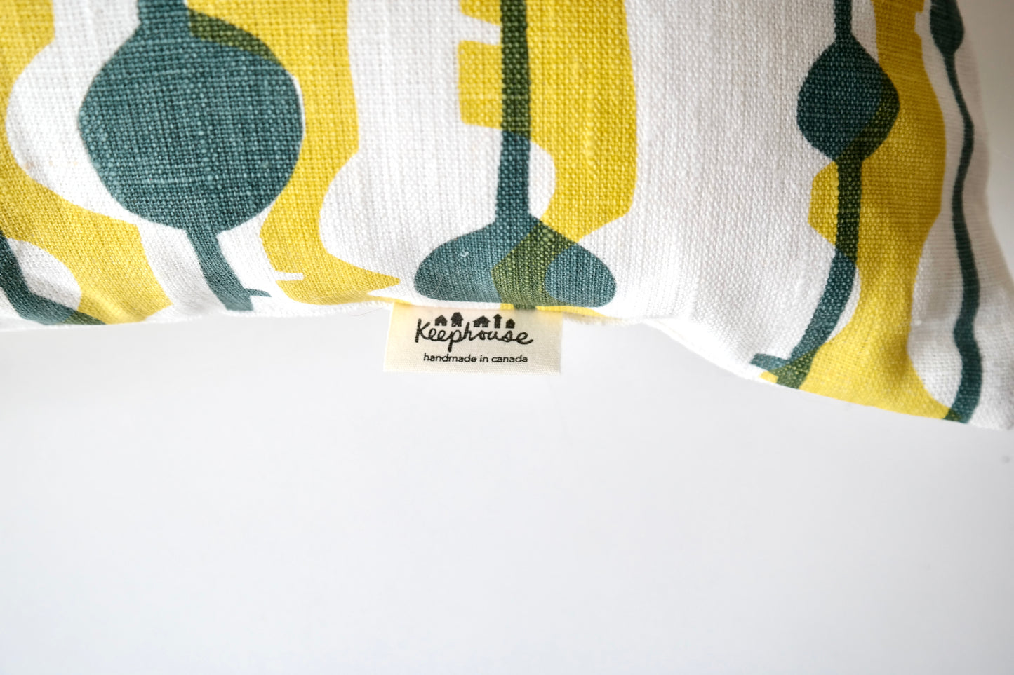 Keephouse Pillow Cover – Seaweed Print