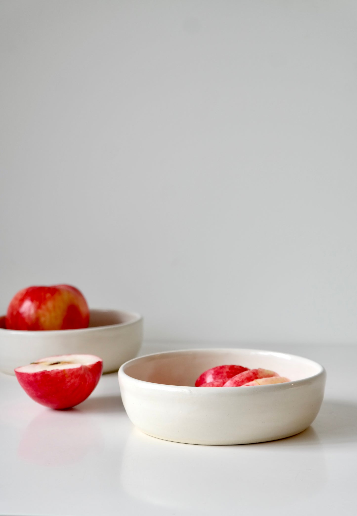 Ivory Stoneware Bowls