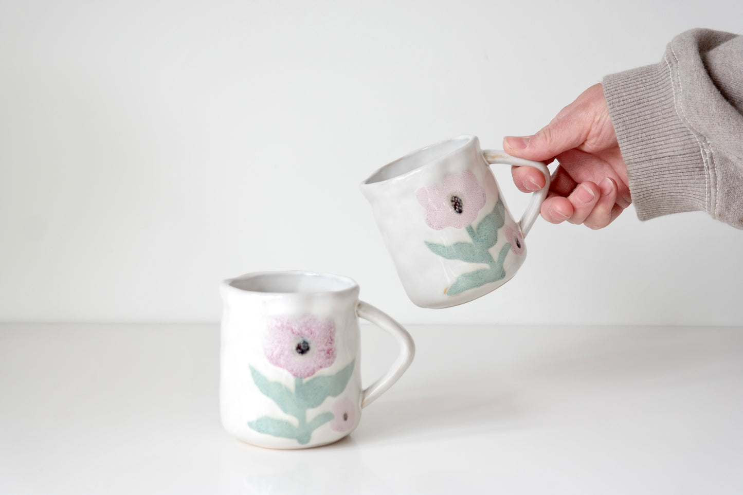 Painted Petals Mug - Asters