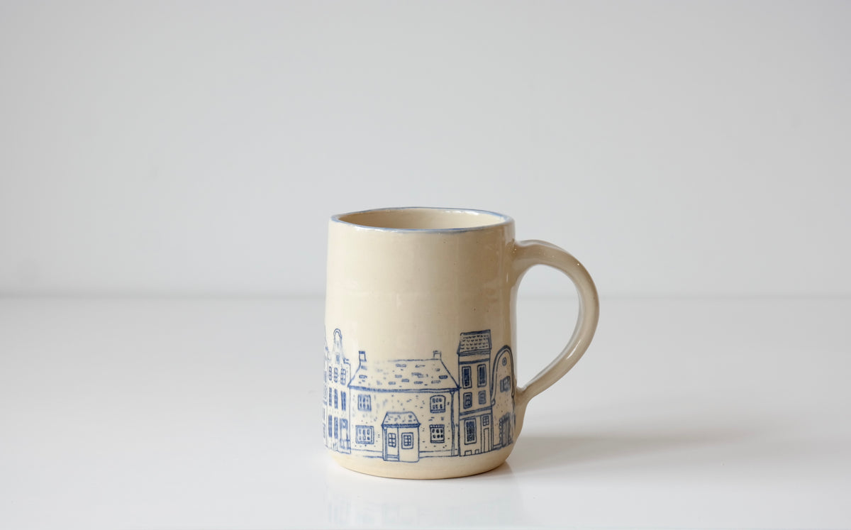 Blue Village Mug