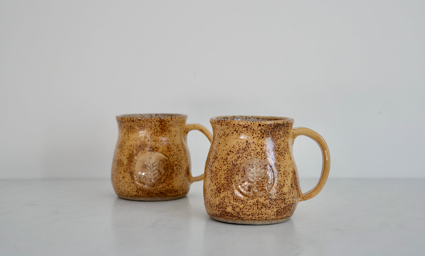 Fern Mug - Yellow
