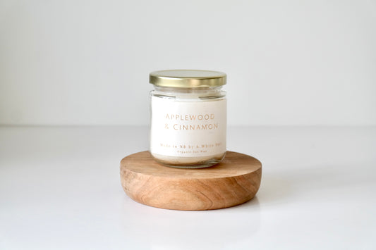 Applewood & Cinnamon Soy Candle