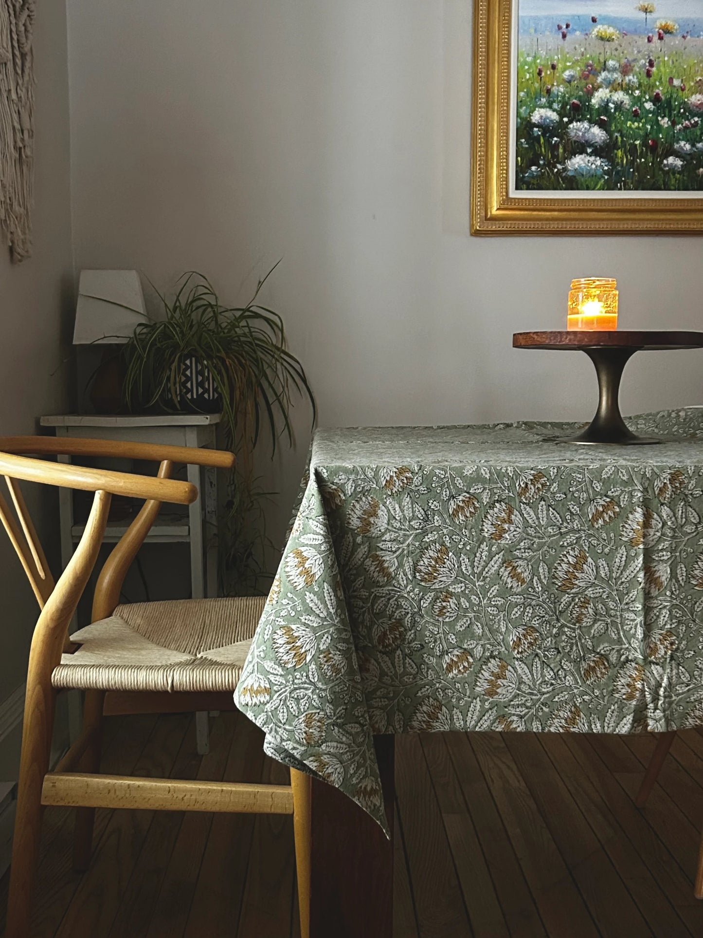 Varanasi Block Print Tablecloth