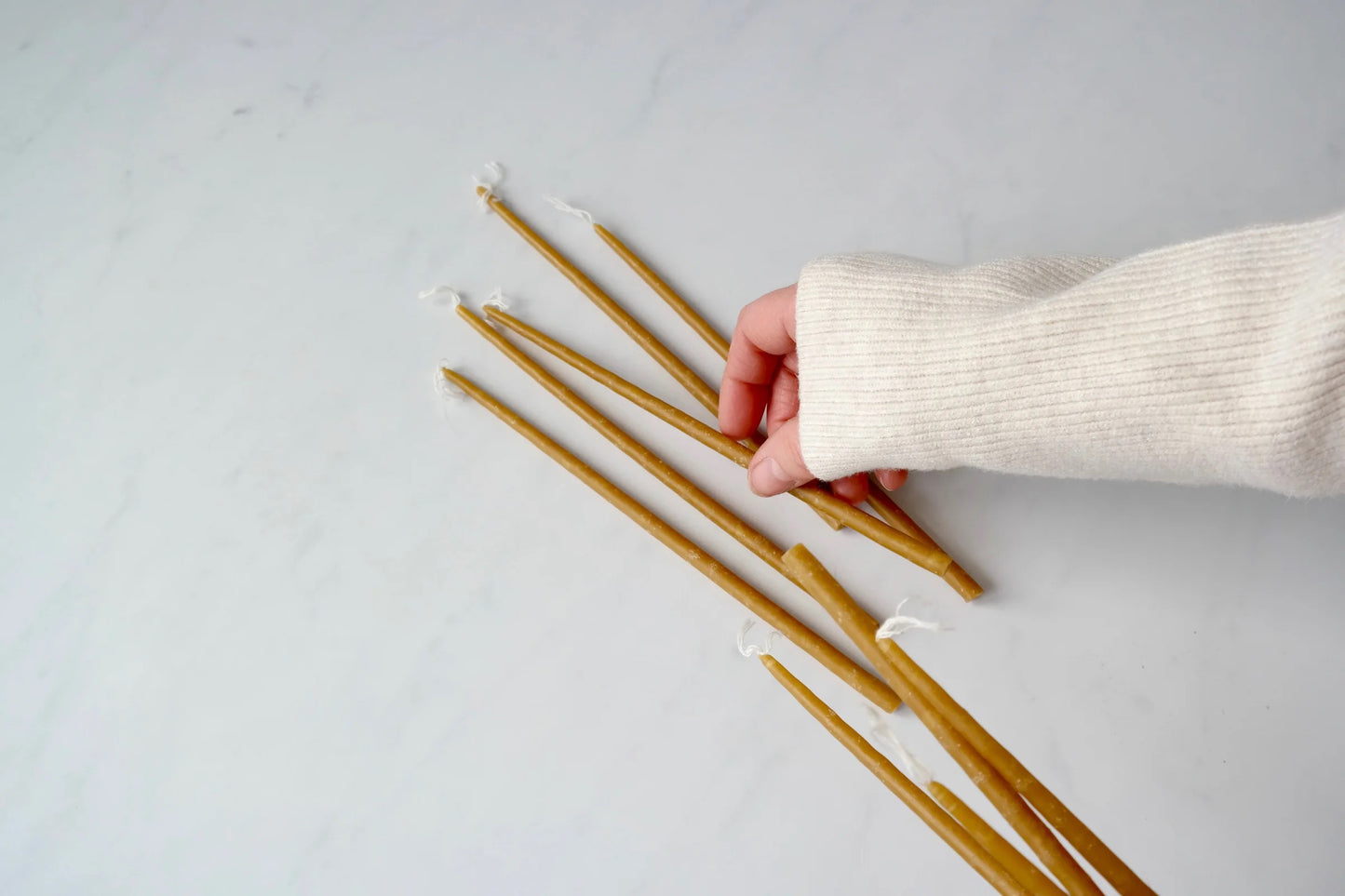 Super Slim Beeswax Tapers