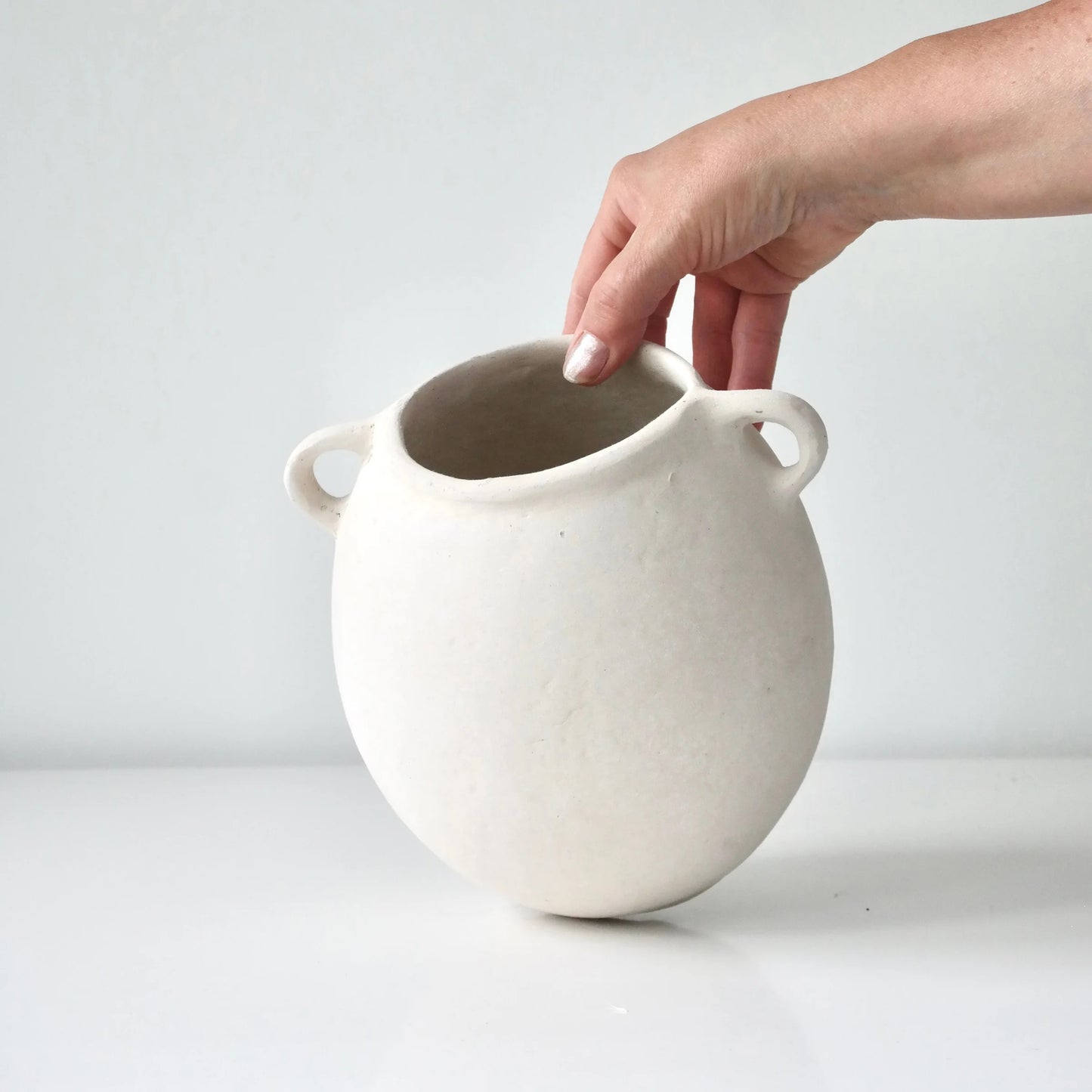 Solace Paper Mache Vase