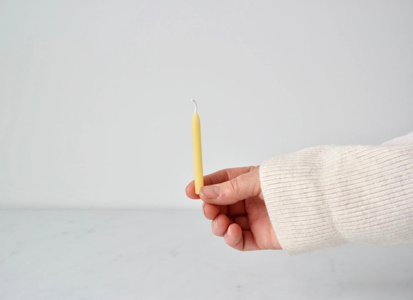 100% Beeswax Birthday Candles – Set of 18