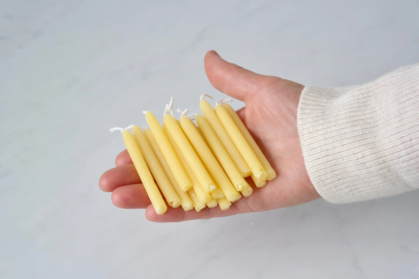 100% Beeswax Birthday Candles – Set of 18
