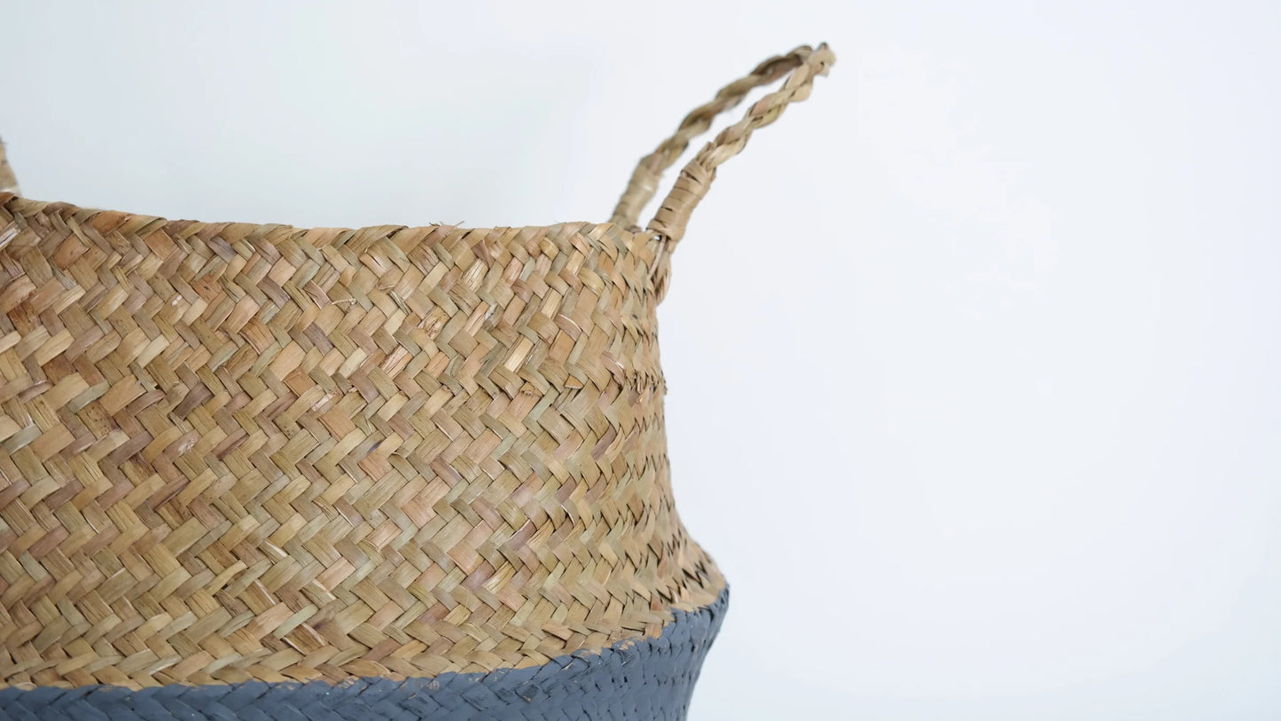Belly Basket - Grey Dipped