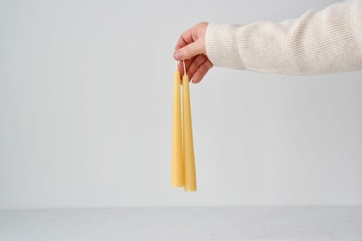Beeglo Beeswax Tapers