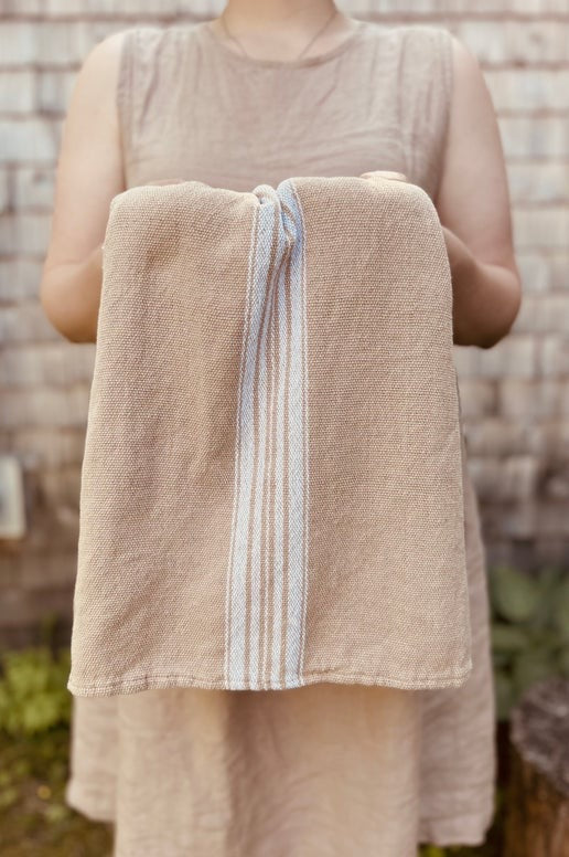Handwoven Cotton Tea Towel – Atelier Collection No. 1