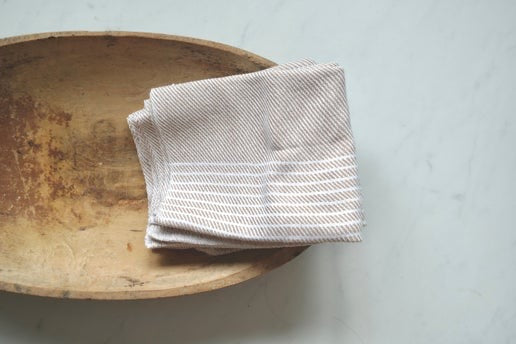 Handwoven Tea Towel - Flax