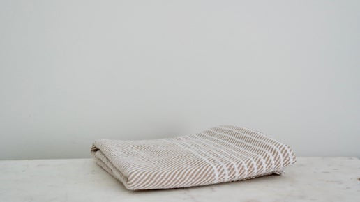 Handwoven Tea Towel - Flax