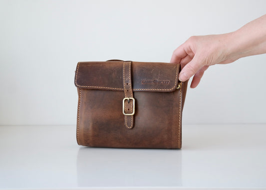 Greenburry Leather Bicycle Bag