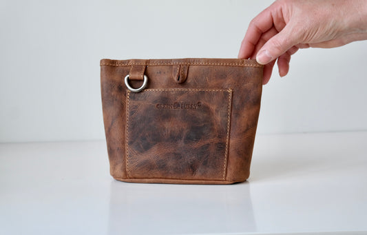 Greenburry Leather Treat Bag