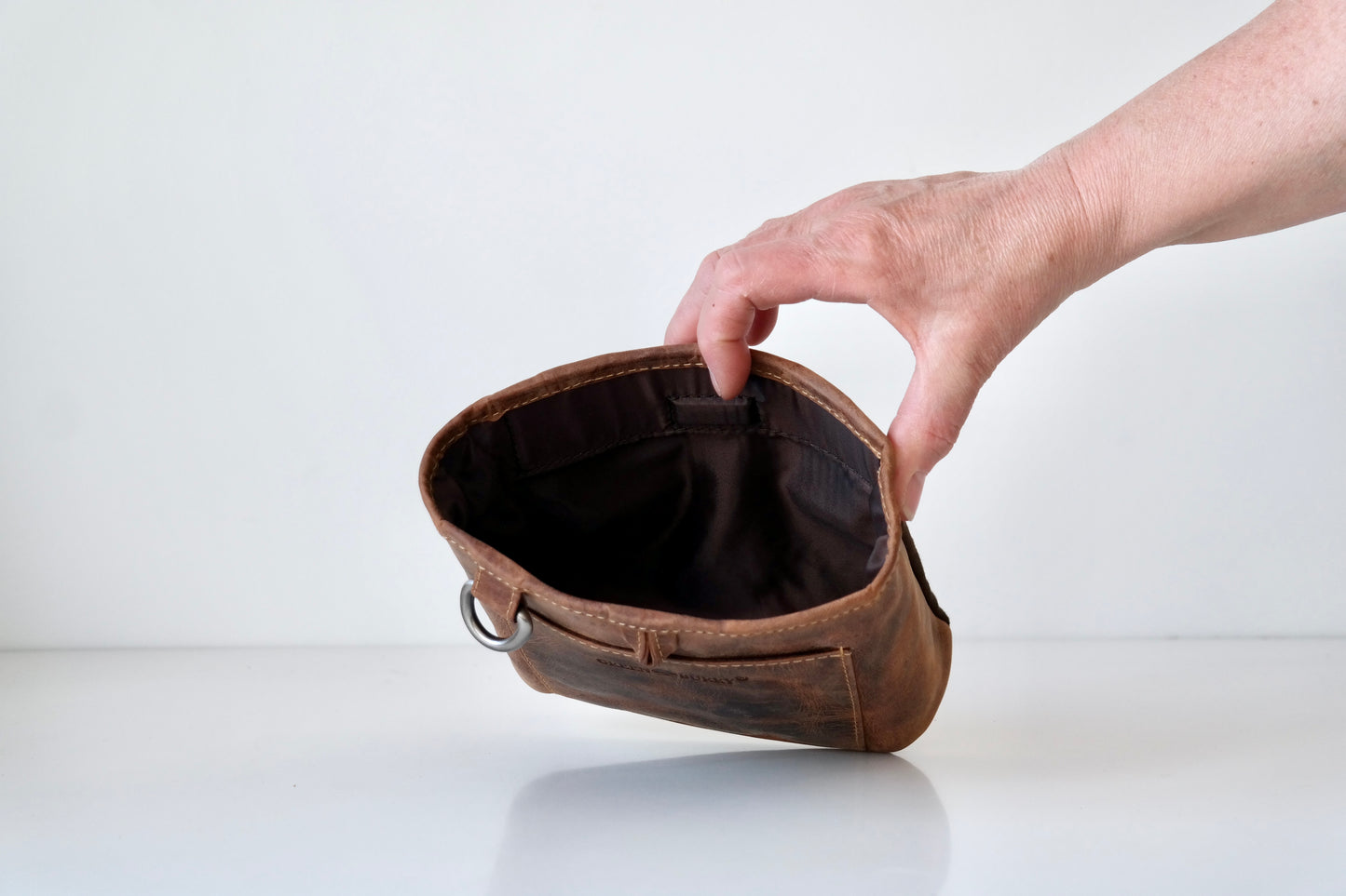 Greenburry Leather Treat Bag