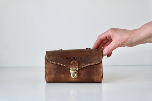 Greenburry Small Leather Bicycle Bag