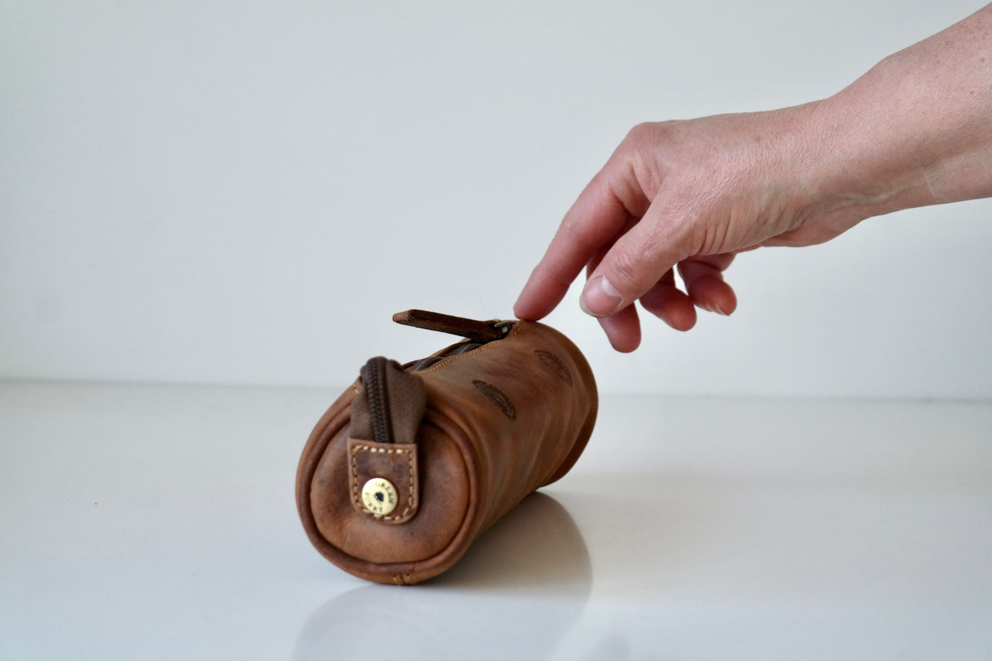 Greenburry Leather Pencil Case