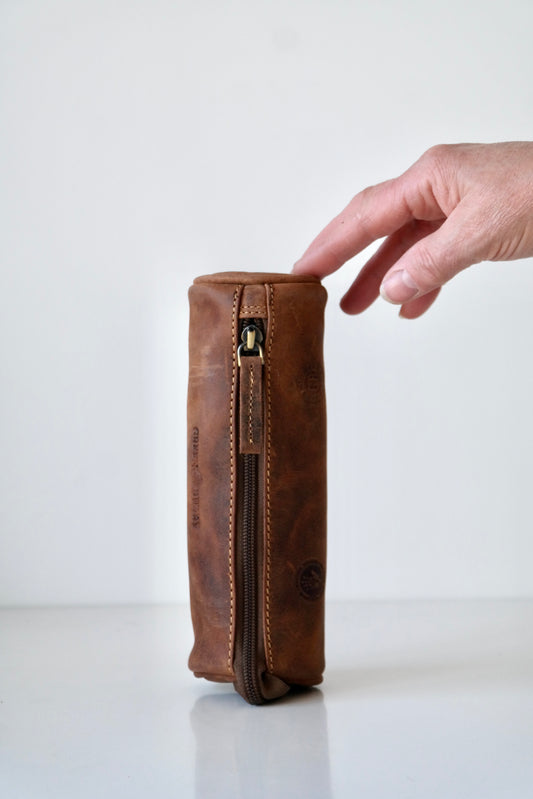 Greenburry Leather Pencil Case