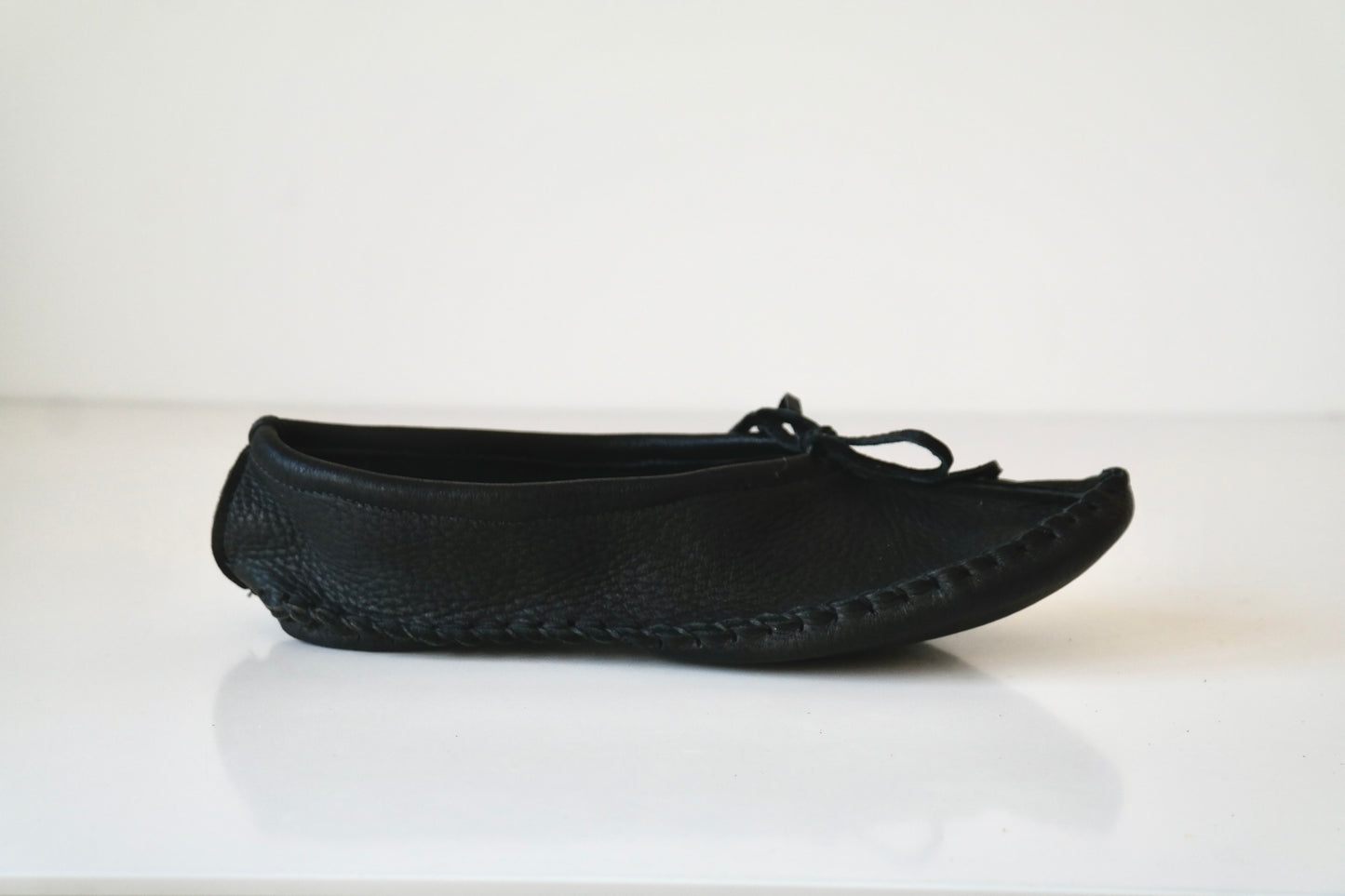 Hides in Hand Leather Ballet Slipper