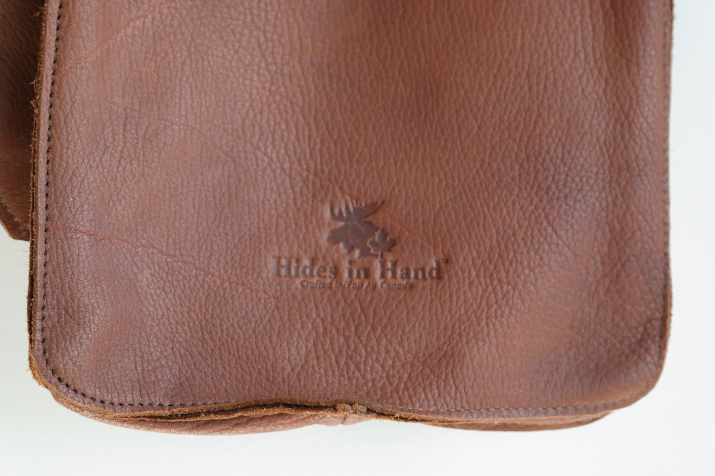 Hides in Hand Leather Satchel