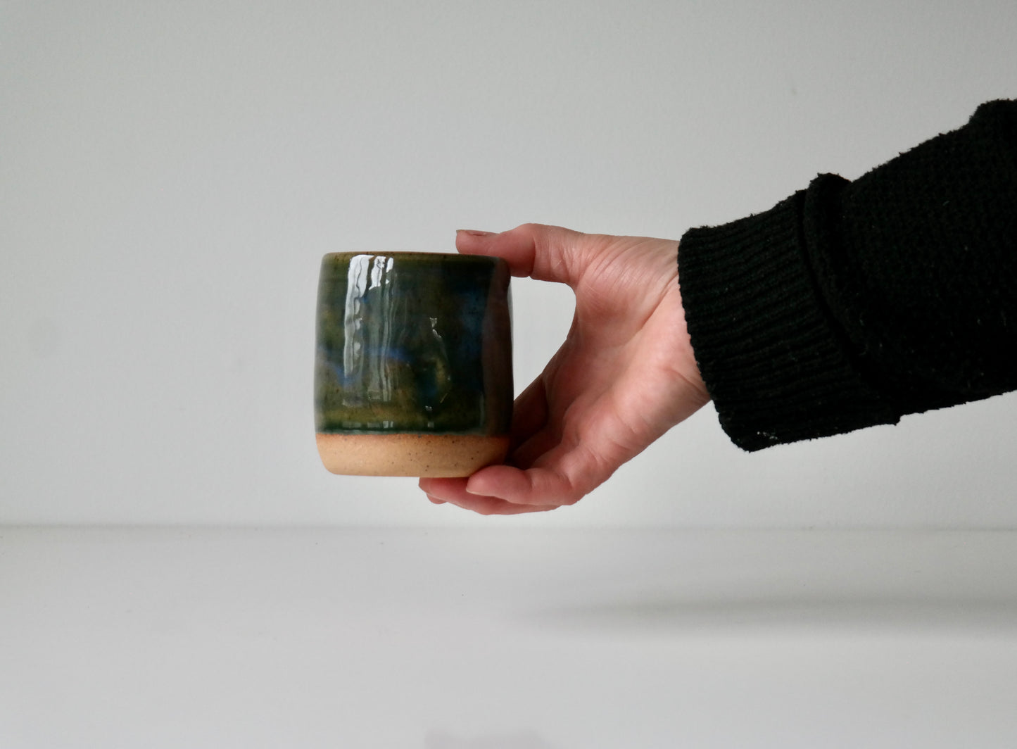 Stoneware Tumbler – Woodland Glaze
