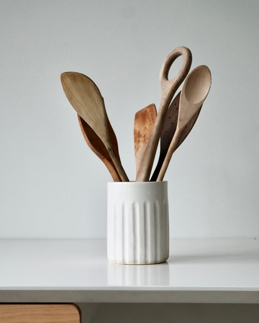 Handmade Ceramic Utensil Holder