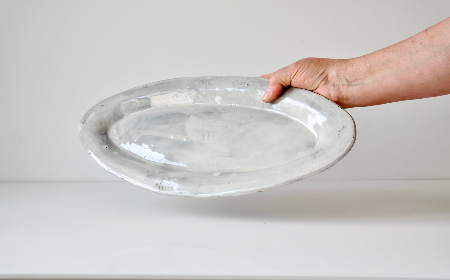 Handbuilt Oval Platter