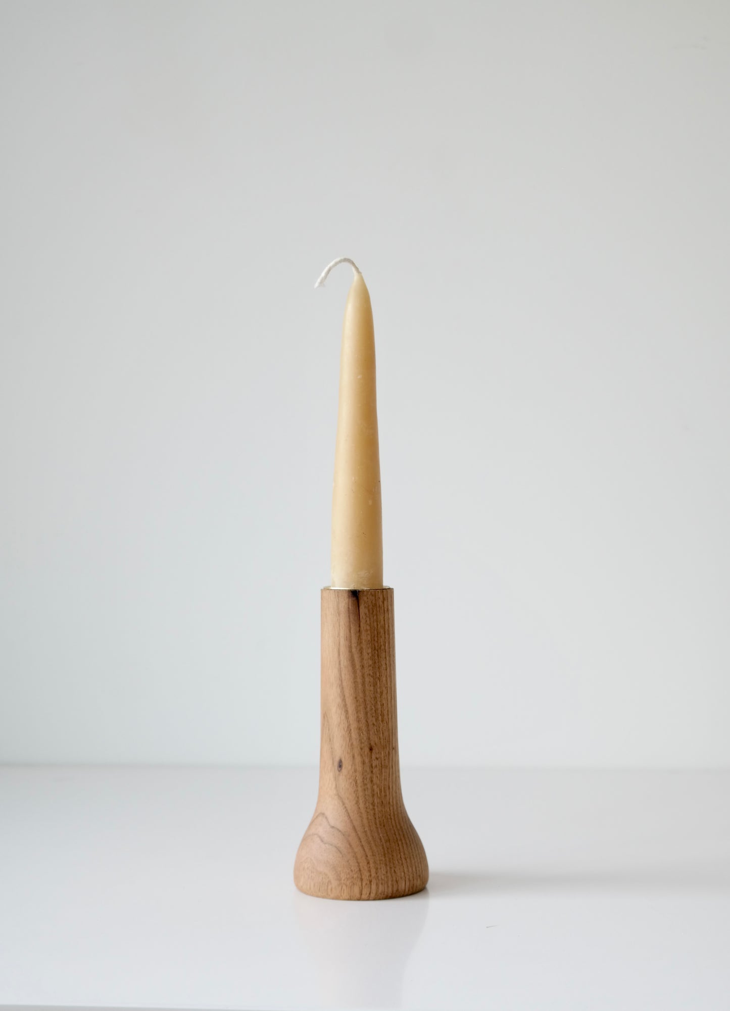 Hand-Turned Wooden Candle Holders