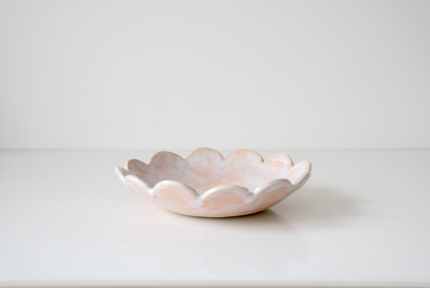 Handbuilt Scalloped Bowl