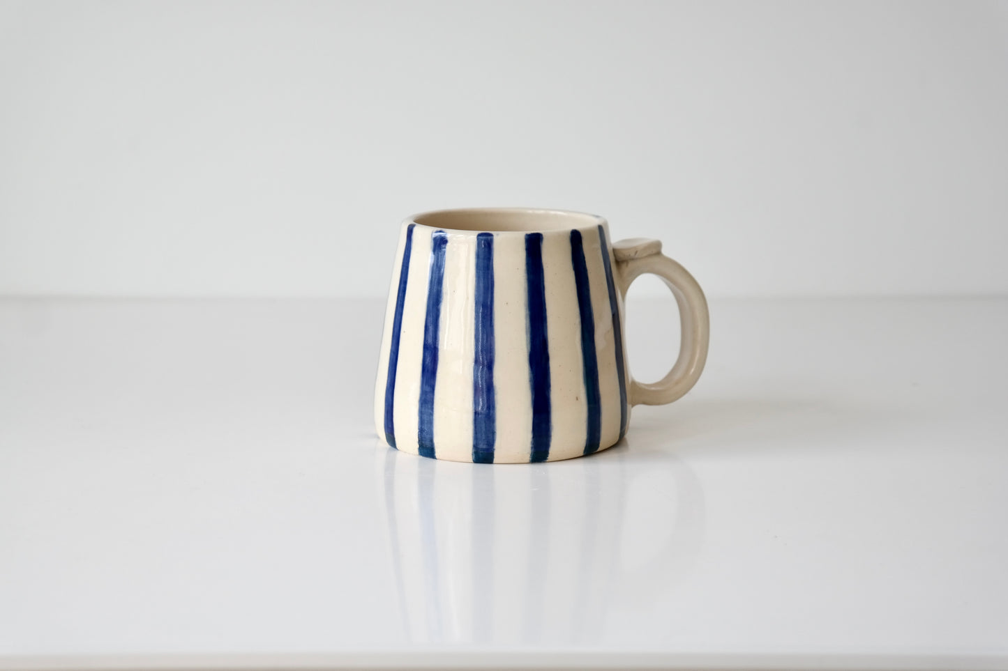 Cobalt Striped Mug