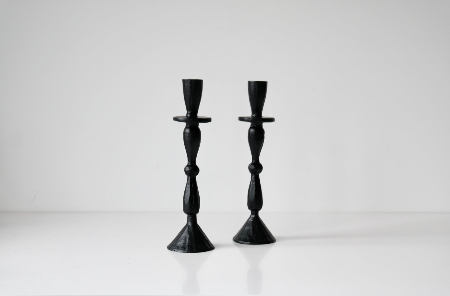 Black Iron Taper Holder