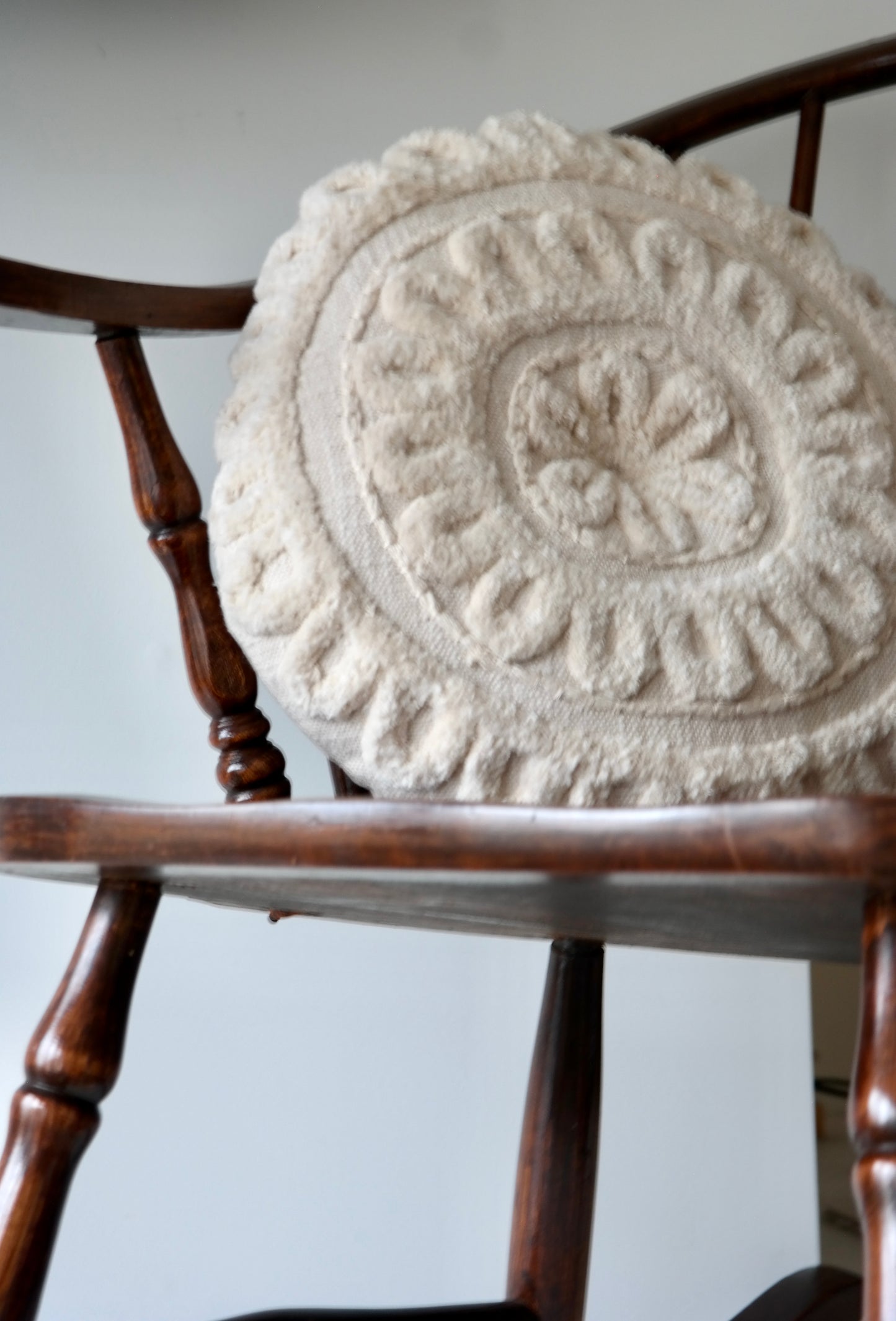 Tufted Round Cushion