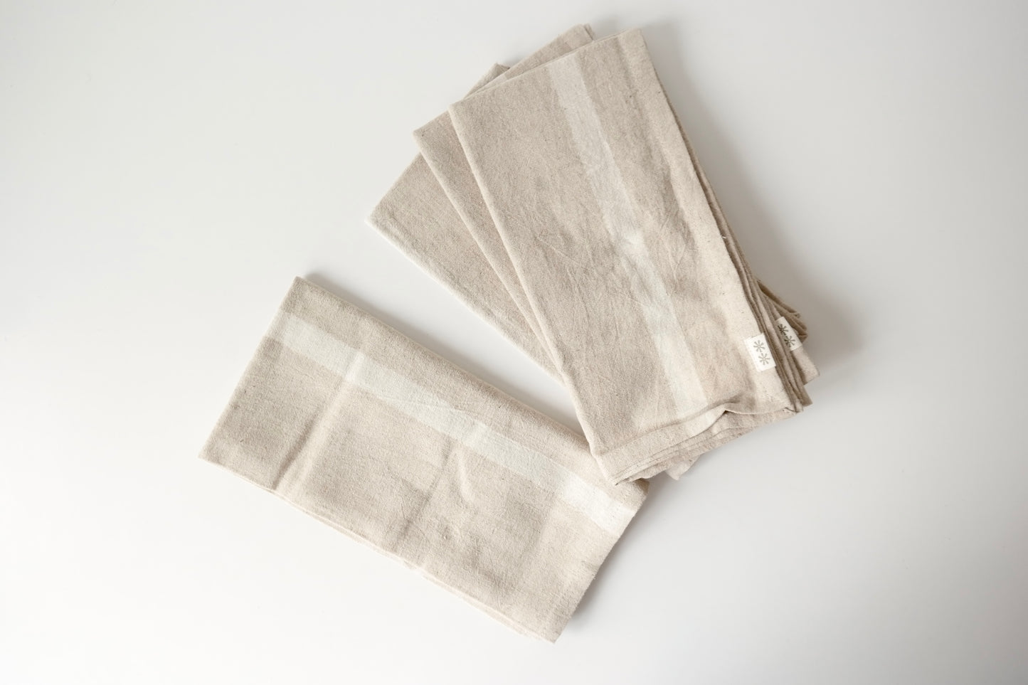 Striped Cotton Napkin Set