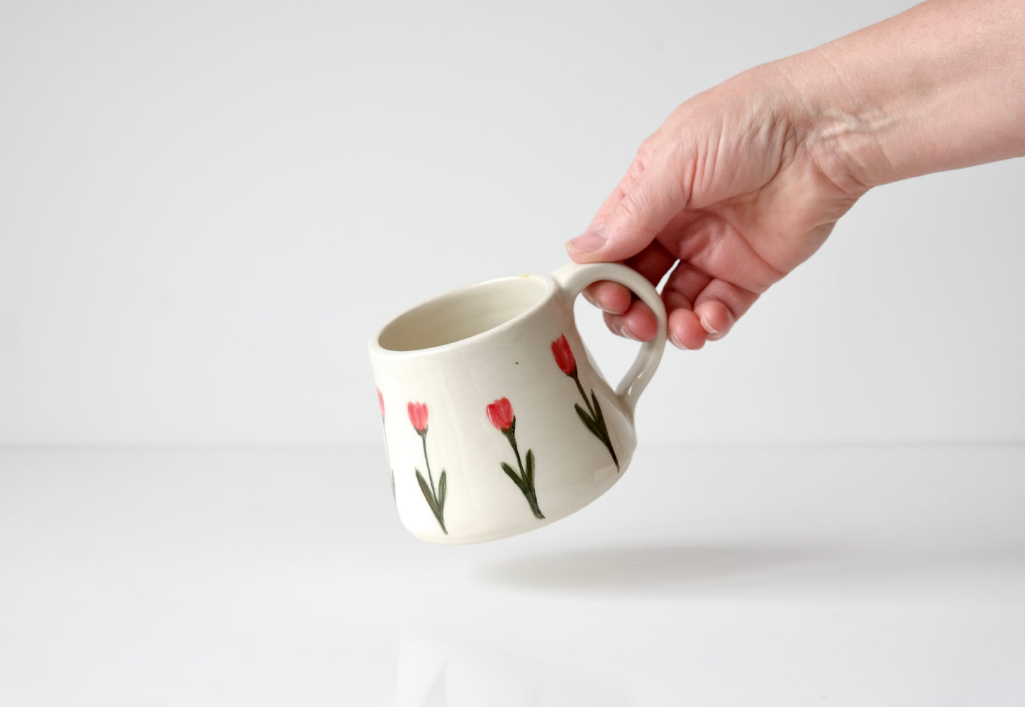 Red Tulip Mug