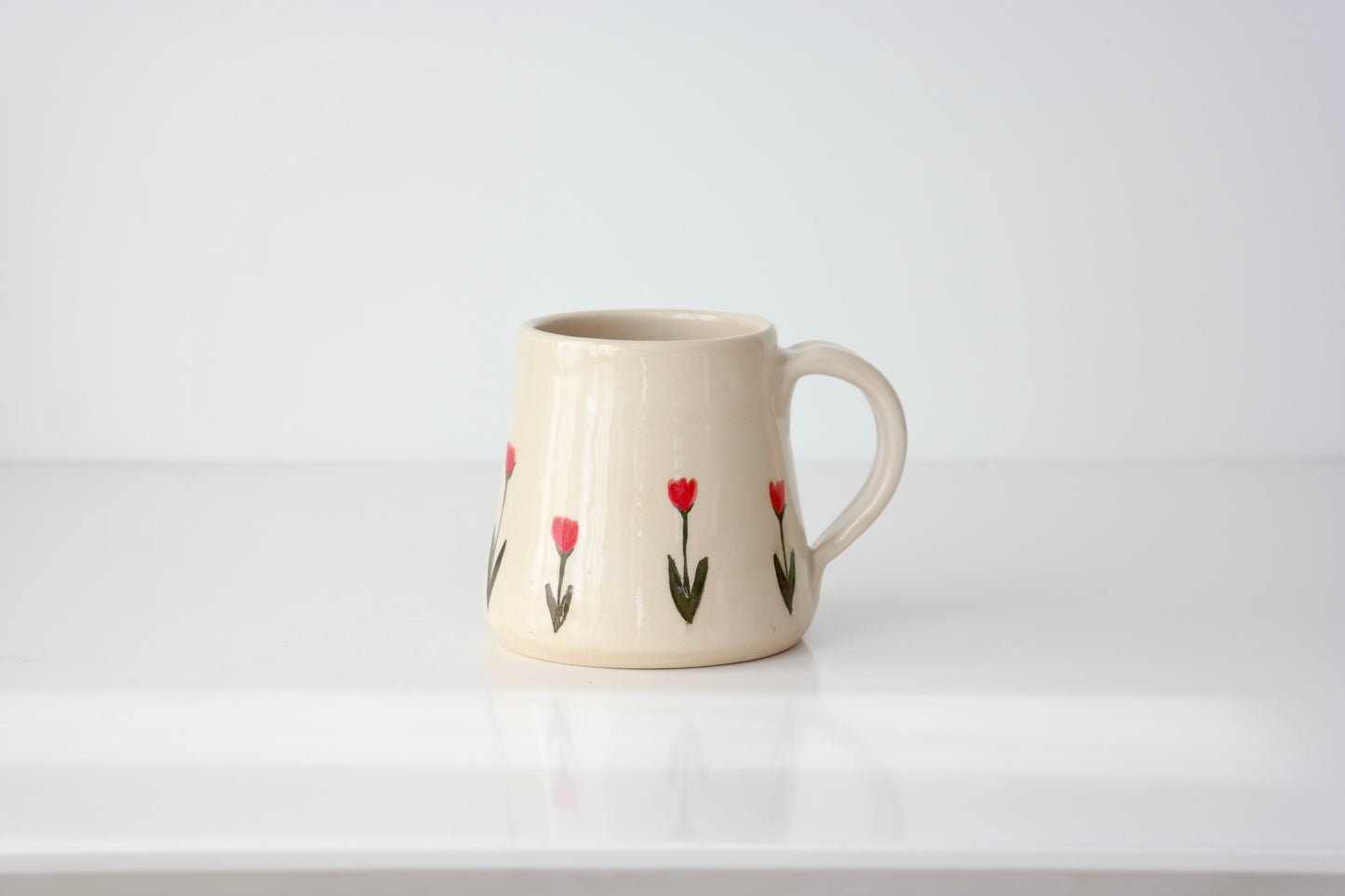 Red Tulip Mug