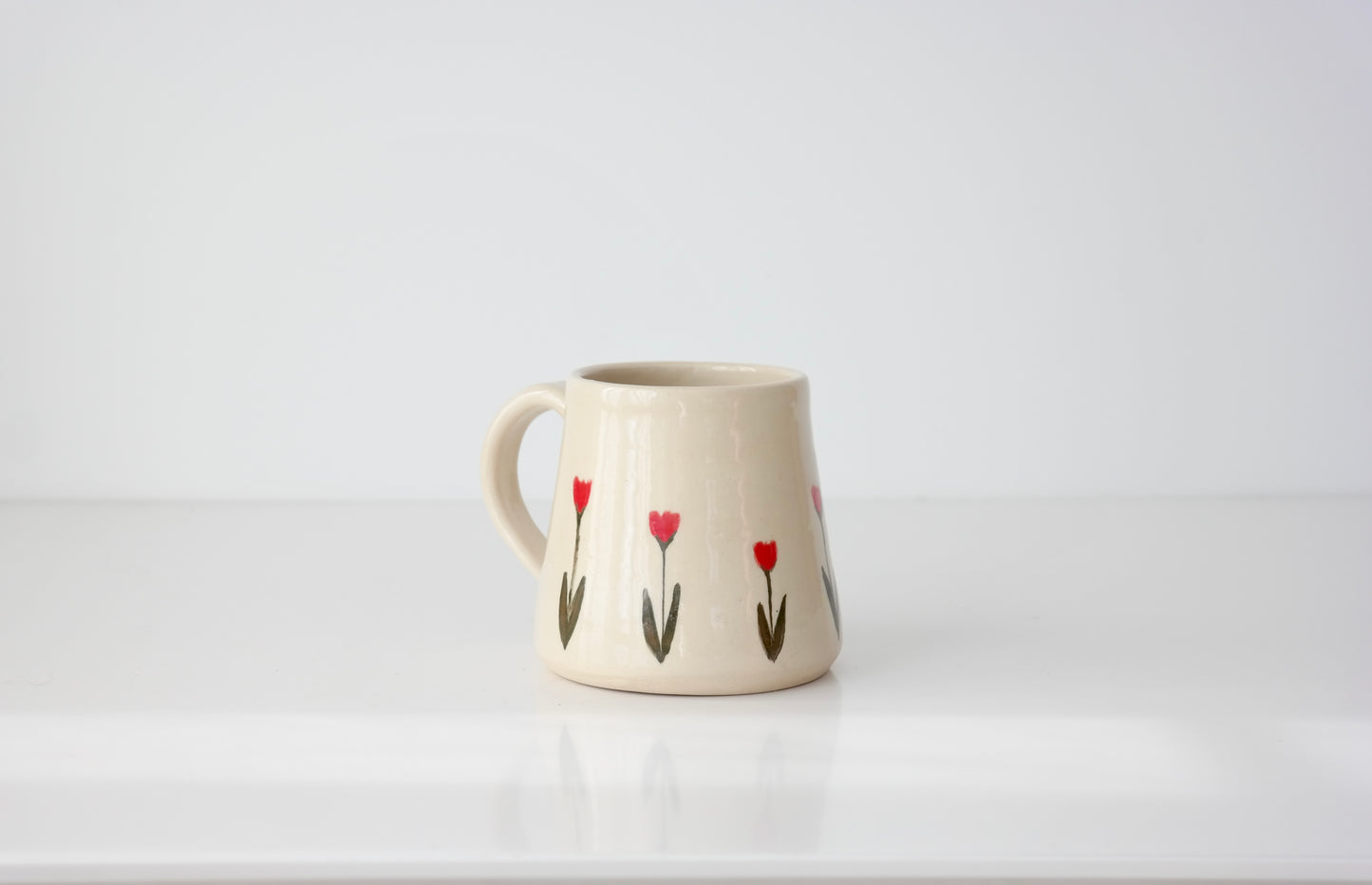 Red Tulip Mug