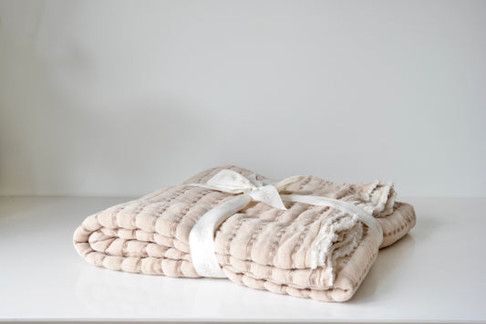 Double Gauze Cotton Throw Blanket