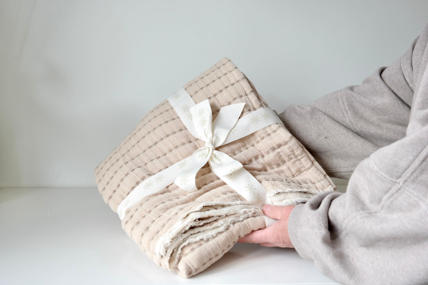 Double Gauze Cotton Throw Blanket