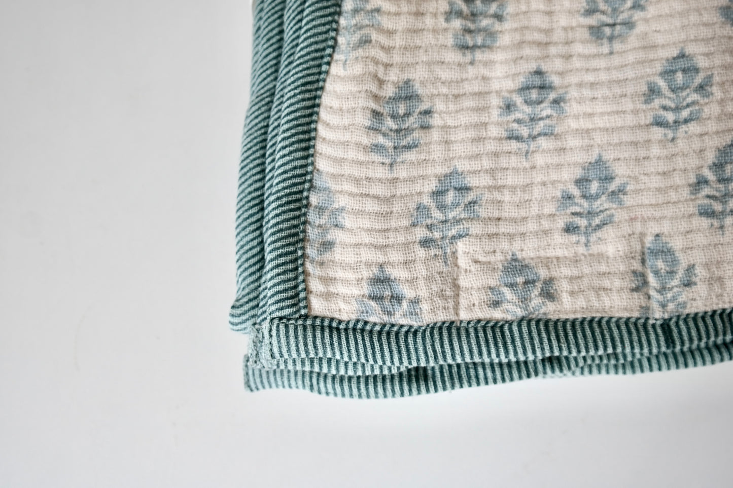 Cotton Crib Throw Blanket