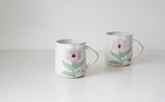 Painted Petals Mug - Asters