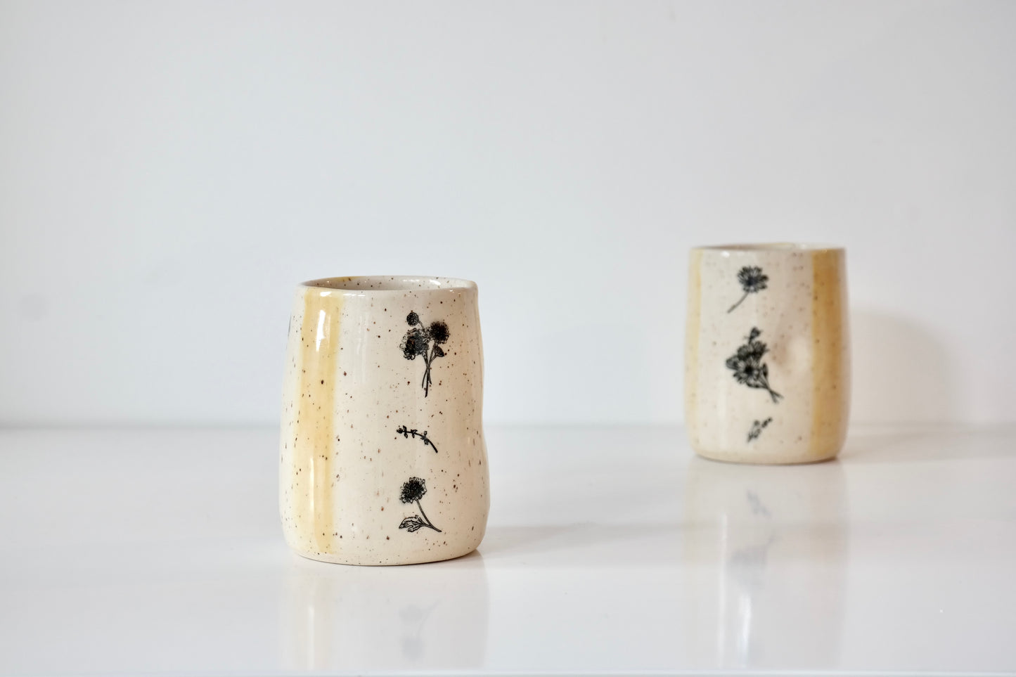 Botanical Tumbler - Yellow
