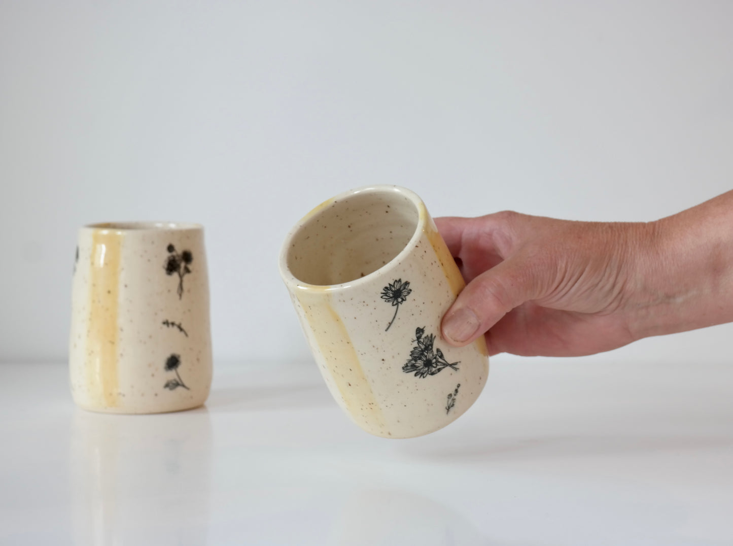 Botanical Tumbler - Yellow