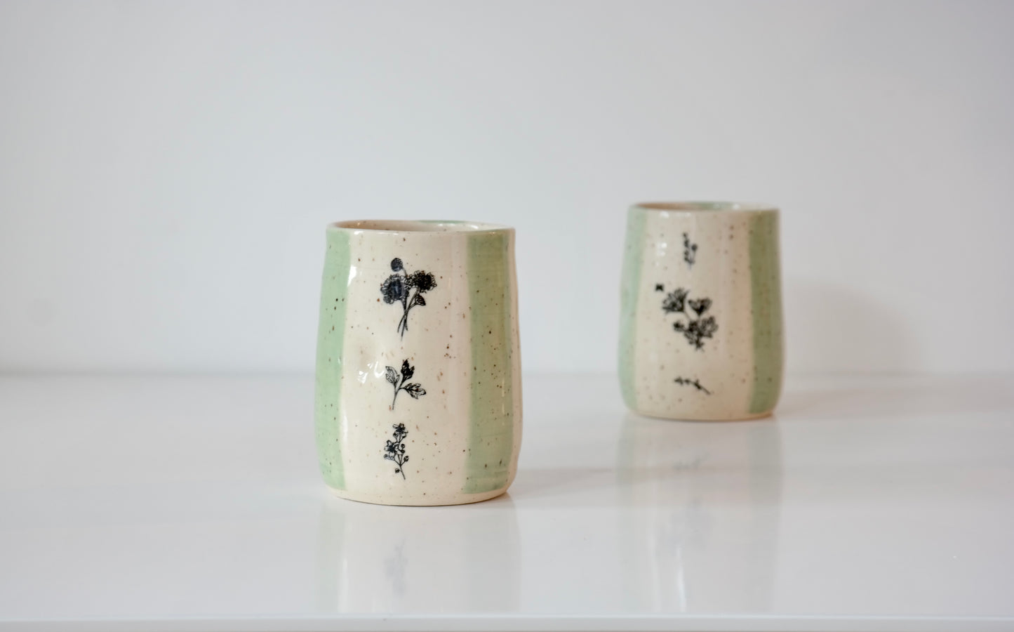 Botanical Tumbler - Green