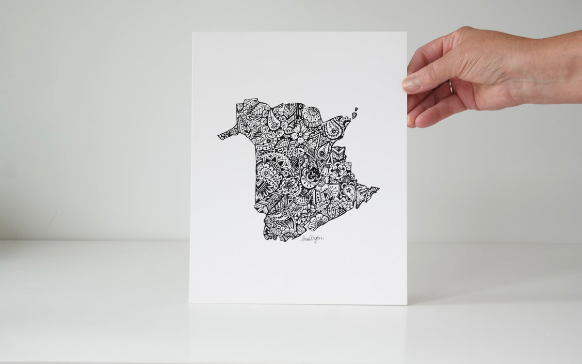 New Brunswick Art Print