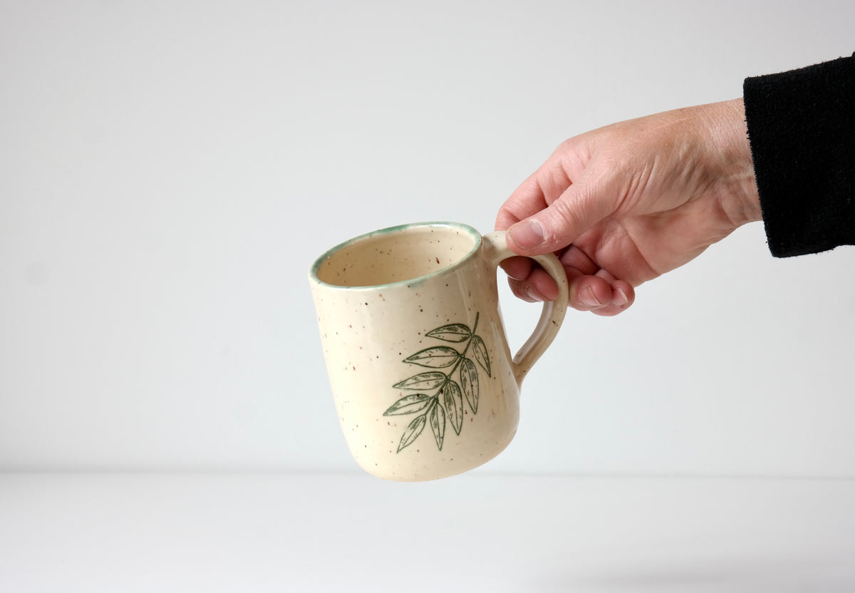 Woodland Stoneware Mug - Ash