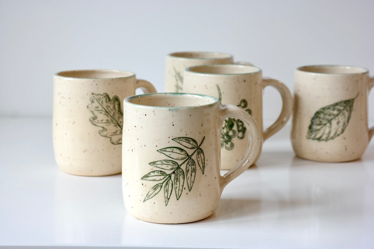 Woodland Stoneware Mug - Ash